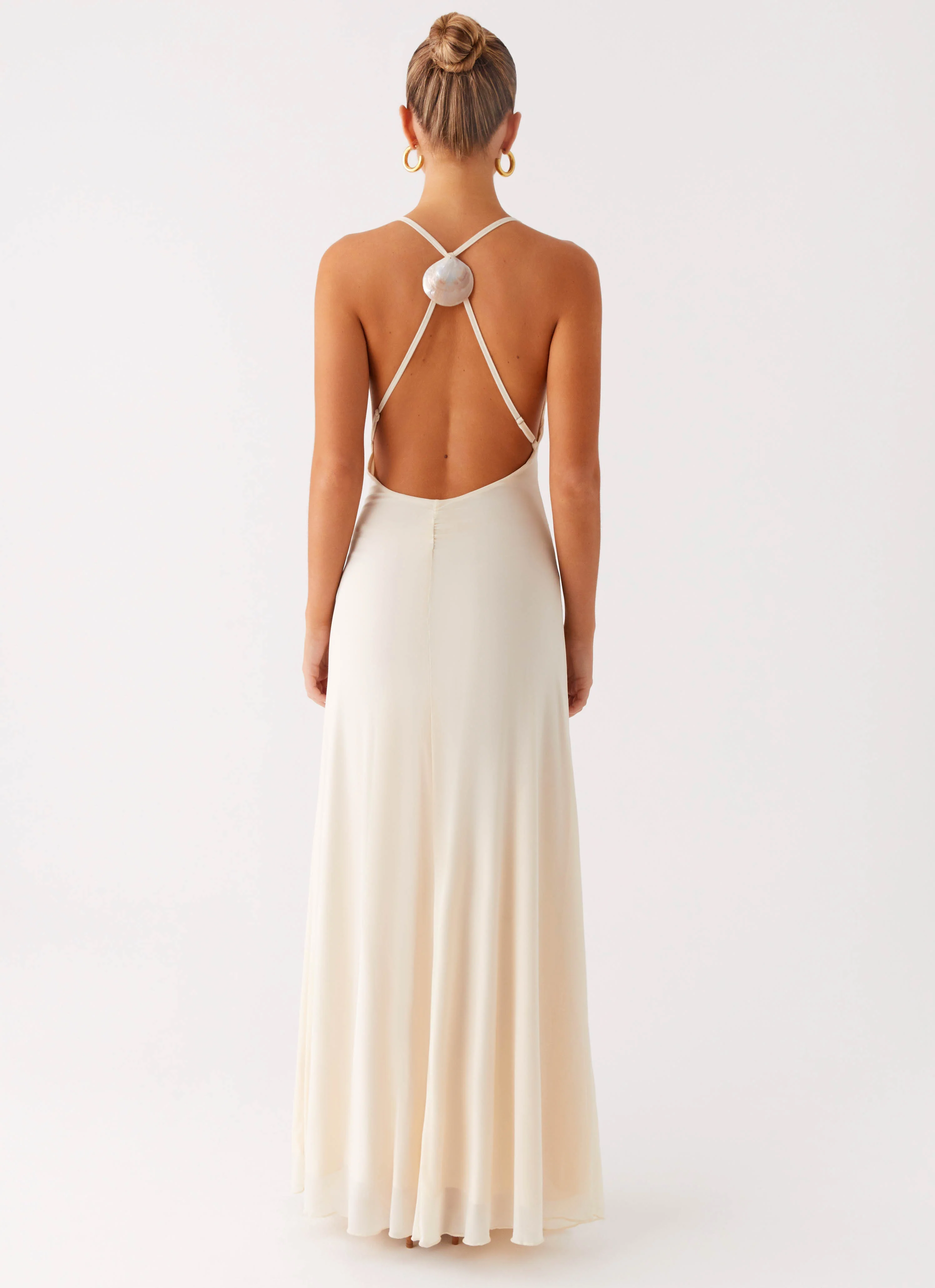 Dahliana Maxi Dress - Off White