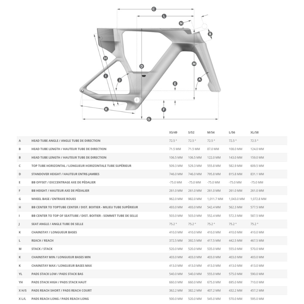 SCOTT PLASMA RC TT - Carbon Frame-Set - 2026 - cumulus white/carbon black