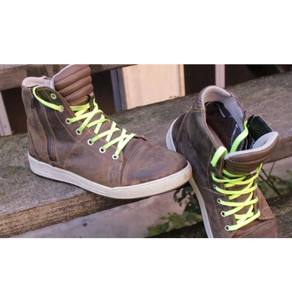 Gaerne Motorcycle Sneakers G Voyager Oiled Aquatech - BrownRef: GA0061
