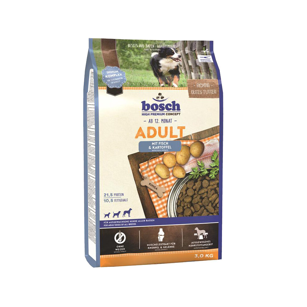 Bosch Adult Dog Food - Fish & Potato - 15kg