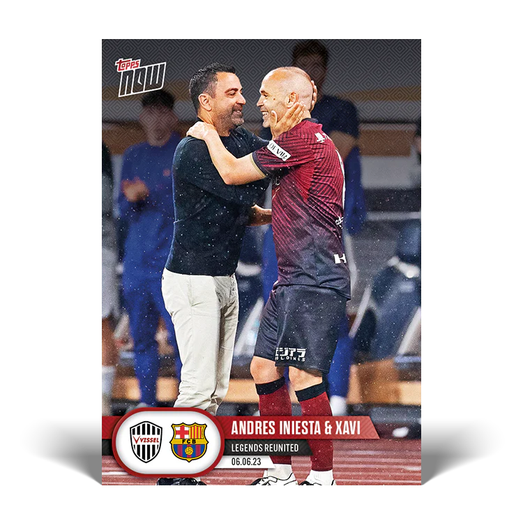 Topps UK - Legends reunited - TOPPS NOW® Card #2