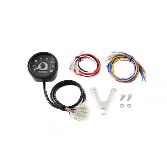 Daytona Velona 2 D60 Universal Black Digital Speedometer - BlackRef: 88641