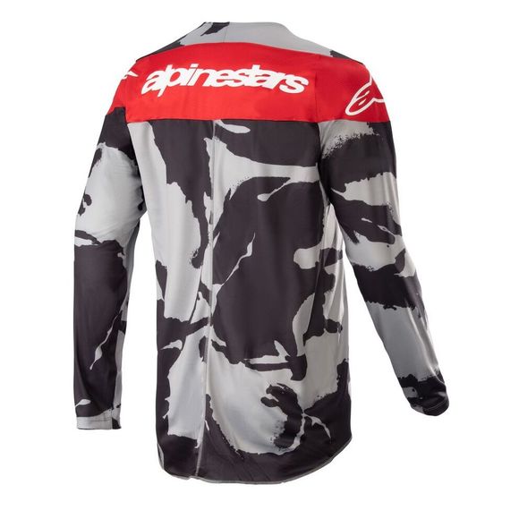 Maillot cross Alpinestars RACER - TACTICAL 2025 - Gris / RougeRef : AP12776-C63537
