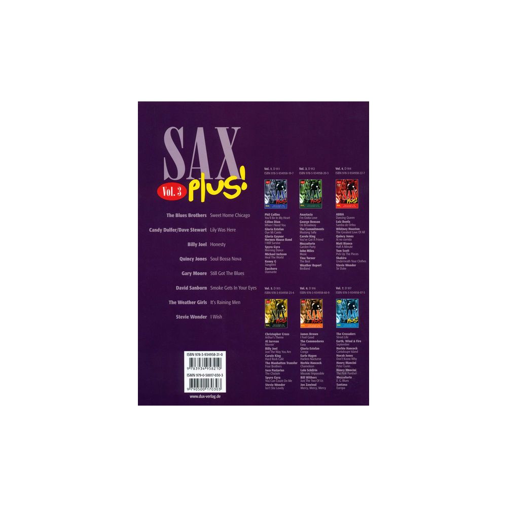 Edition Dux Sax Plus 3 – Thomann Ireland