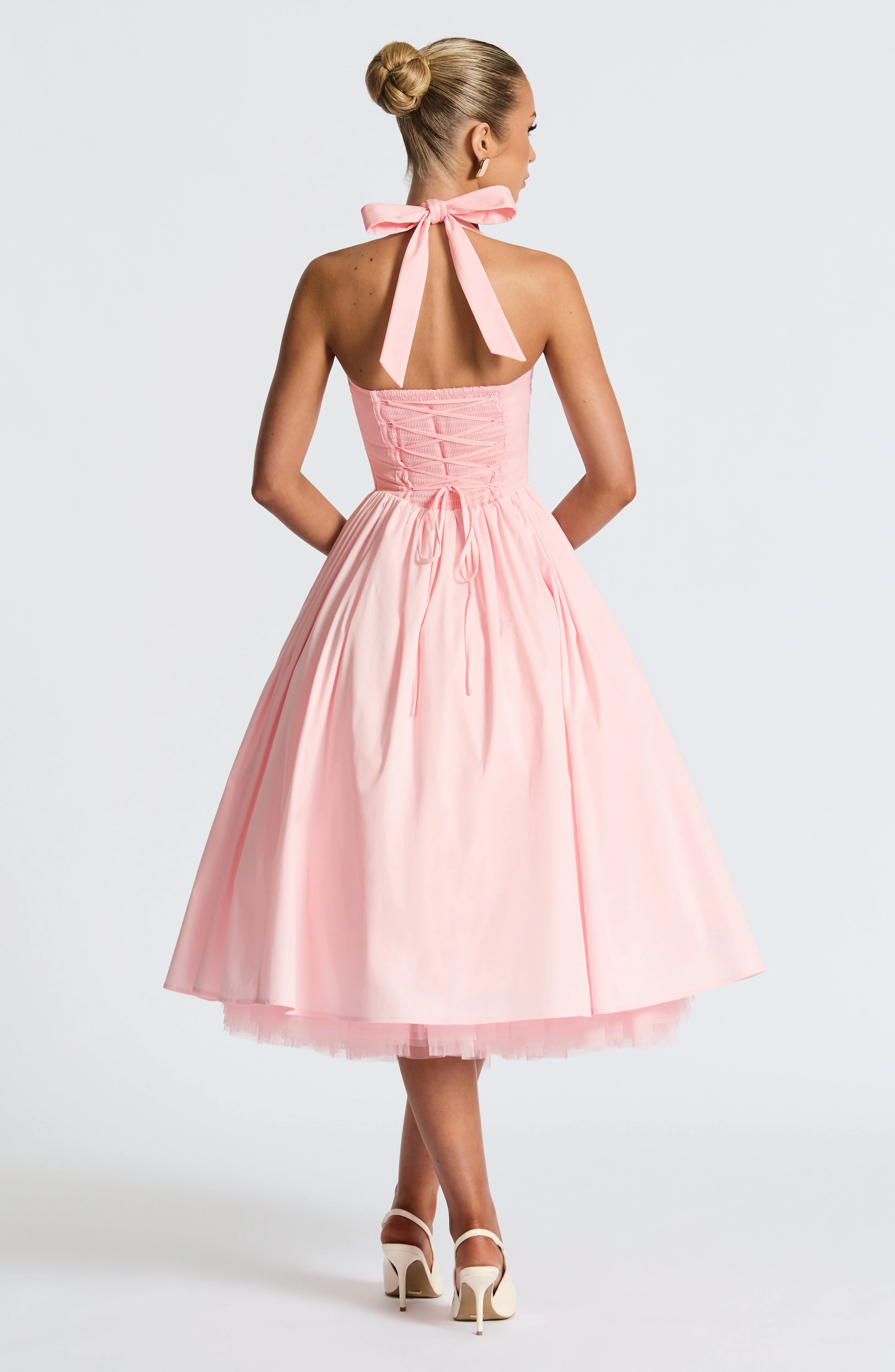 Cressida Midi Dress - Blush