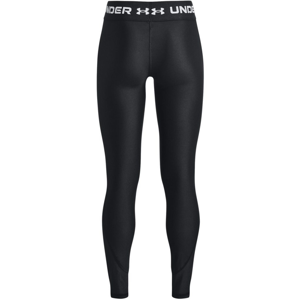 Under Armour HeatGear® Leggings Girls - Black/White