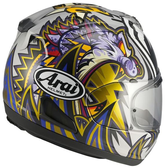 Arai RX-7V EVO Full-Face Helmet - NAKASUGA 4 - REPLICA - MulticolorRef: AI0631