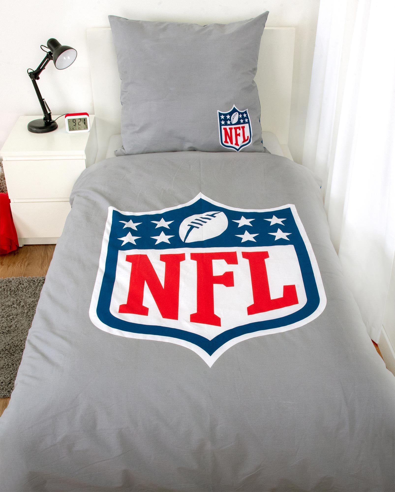 NFL Shield Reversible Bedding Set