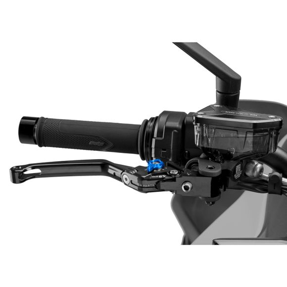 Levier de frein Puig rabattable 4.0 Noir Universel - BleuRef : PUI0914