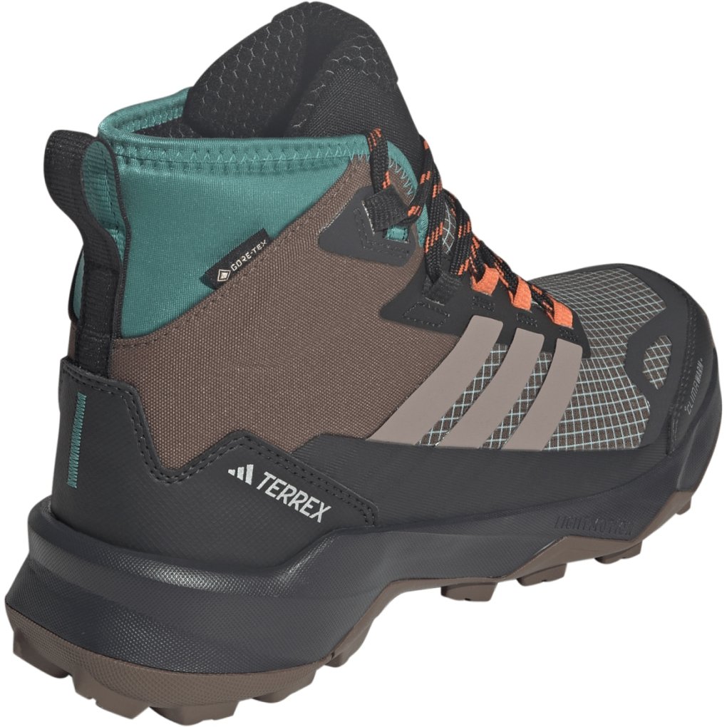 adidas TERREX Skychaser AX5 GORE-TEX Mid Clima Hiking Shoes Women - earth strata/trace brown/pure teal JH7807