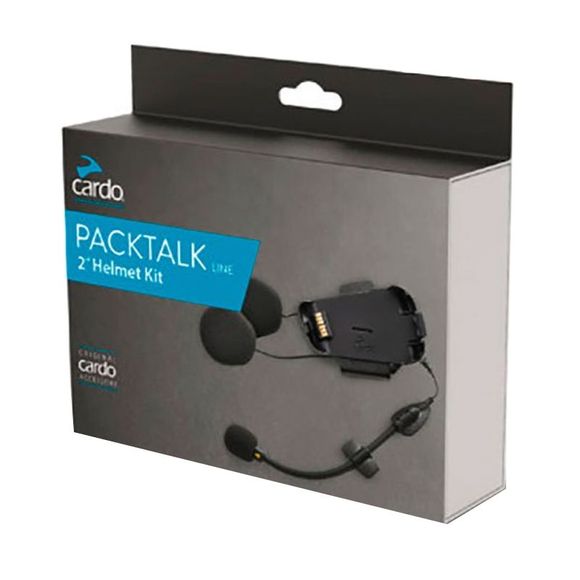Cardo intercom kit, double microphone base support, earpiece for scala rider PackTalkRef: SUPPORT.PTALK / SRAK0039