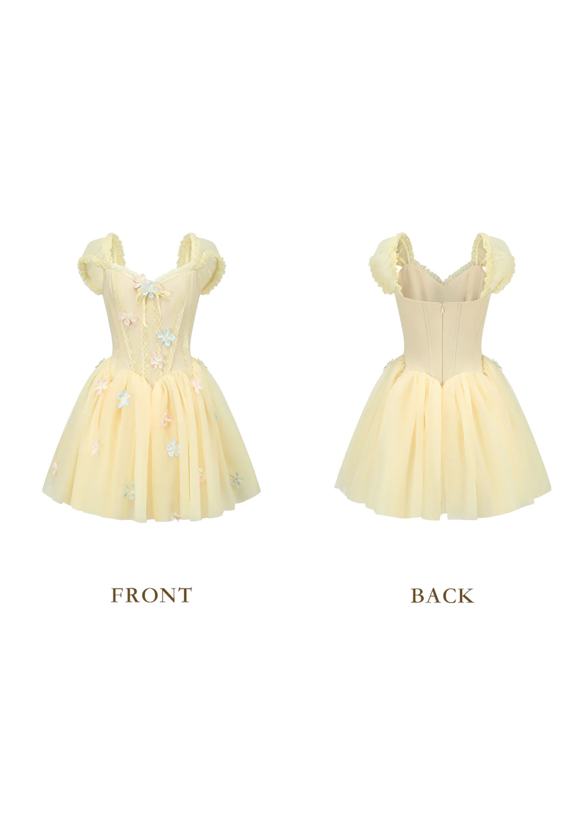 Flower Archer Corset Dress