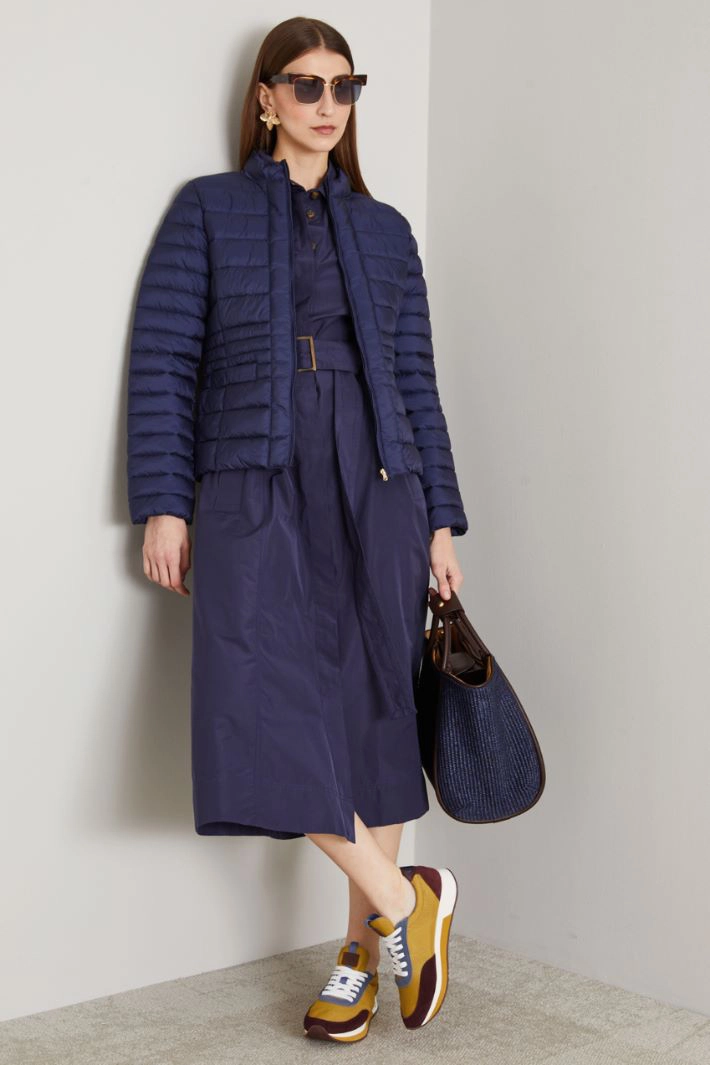 Quilted jacket - BLUE