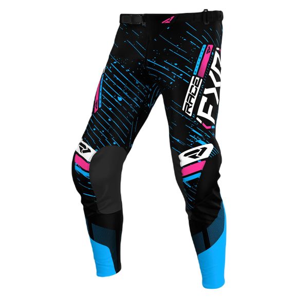 FXR PODIUM MX 25 2025 cross pants - Black / BlueRef: FXR0824