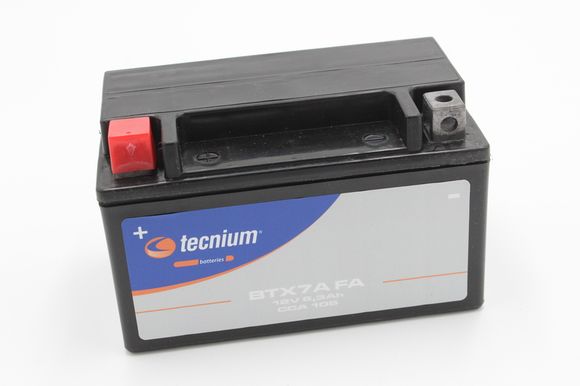 Maintenance -free Tecnium battery activated factory - BTX7ARef : TE02426A / 1105550