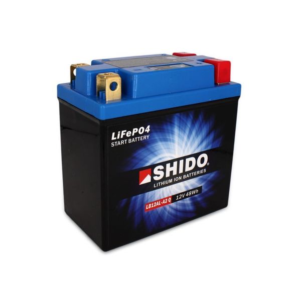 Shido LB12AL-A2 Lithium Ion battery 4 terminalsRef: LB12AL-A2 Q LION -S-