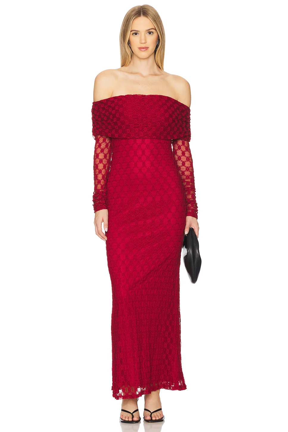 Adoni Off Shoulder Maxi Dress