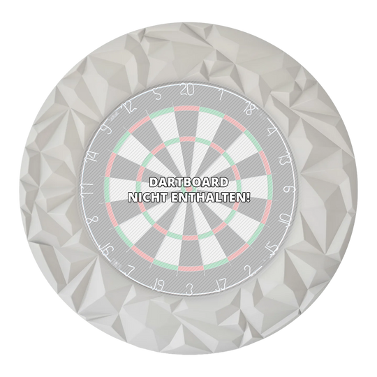 Precise 180 3D Dartboard Surround Subterra - Nordic Grey