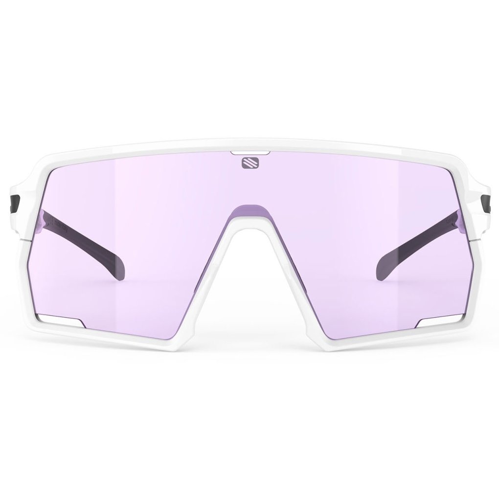 Rudy Project Kelion Glasses - White Gloss - ImpactX™ Photochromic 2 Laser Purple