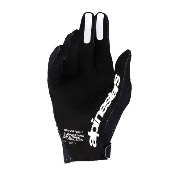 Cross Alpinestars Supertech 2025 - Black / White glovesRef: AP4002