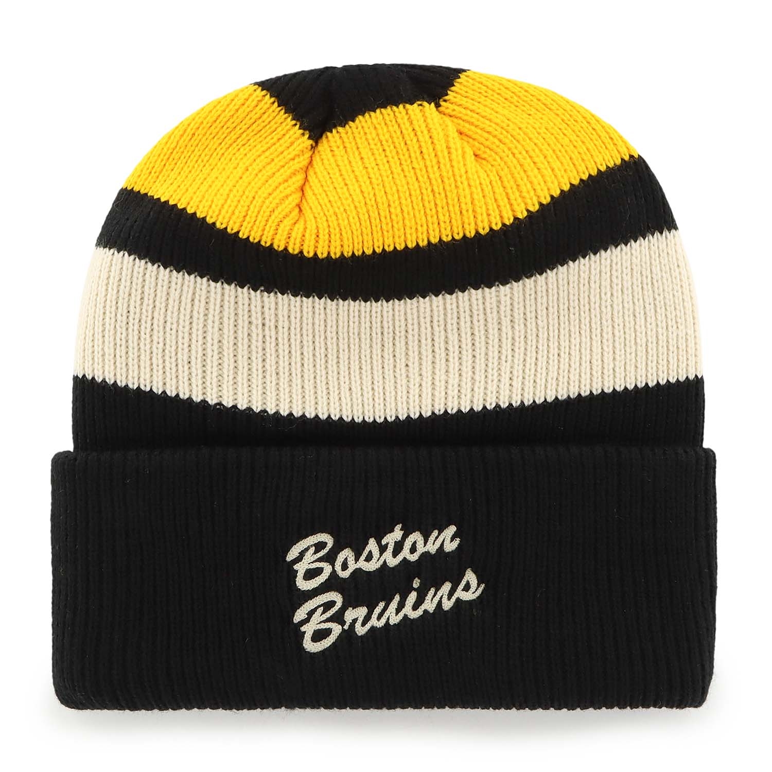 Boston Bruins '47 Clubhouse Jennings NHL Knit Hat