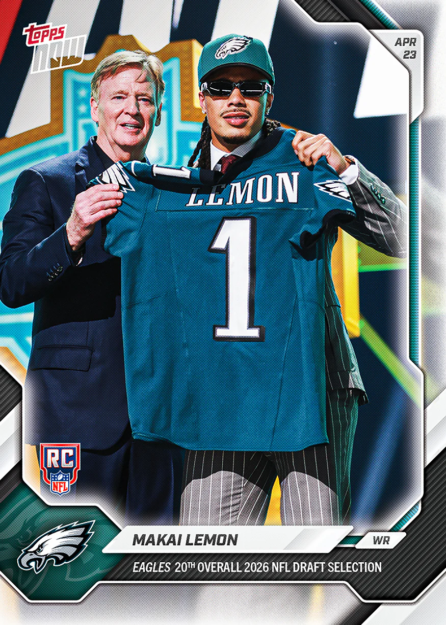 Makai Lemon - 2026 NFL Topps NOW® - Card MLEM - PR: 5147
