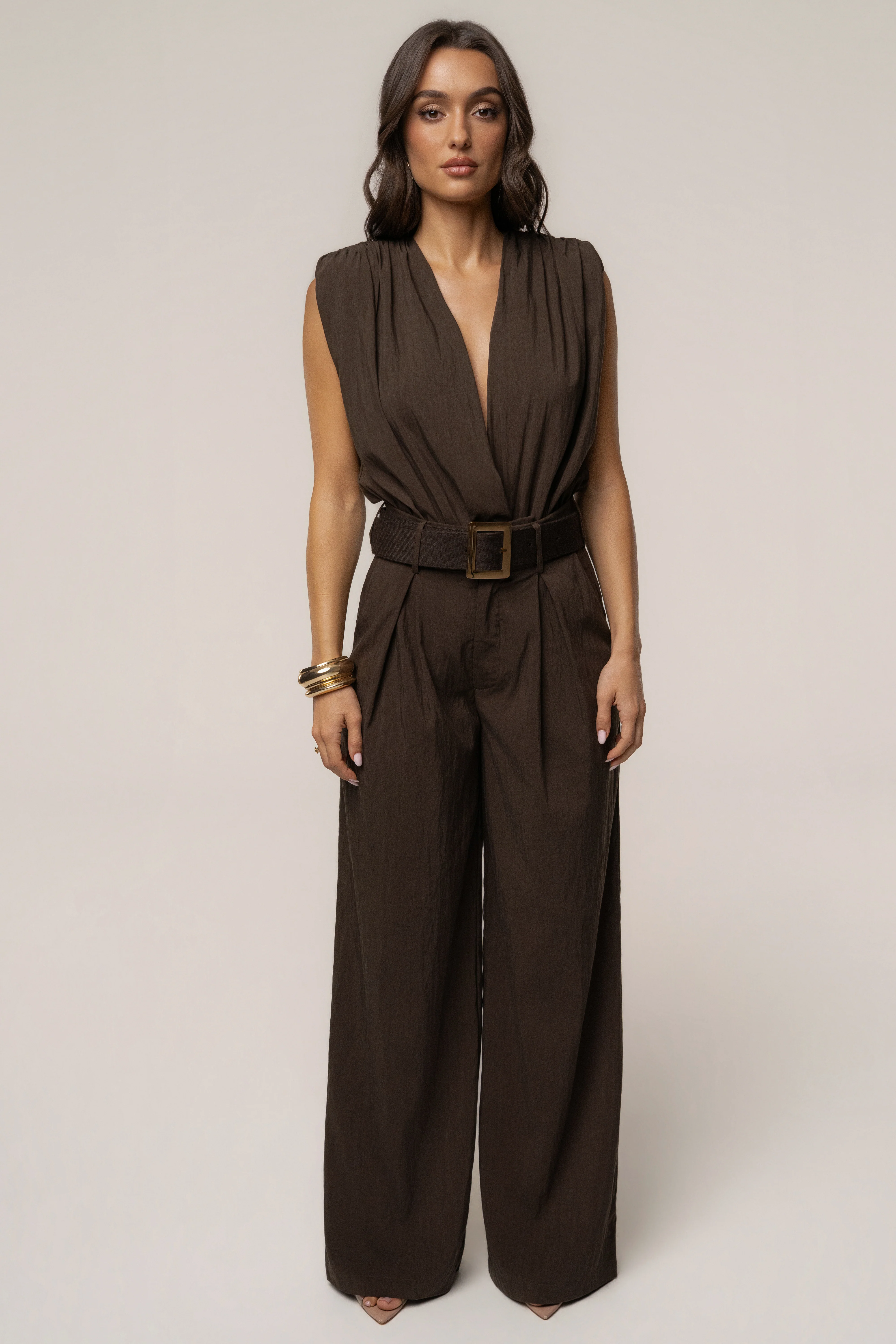 Brown Solar Drift Bodysuit