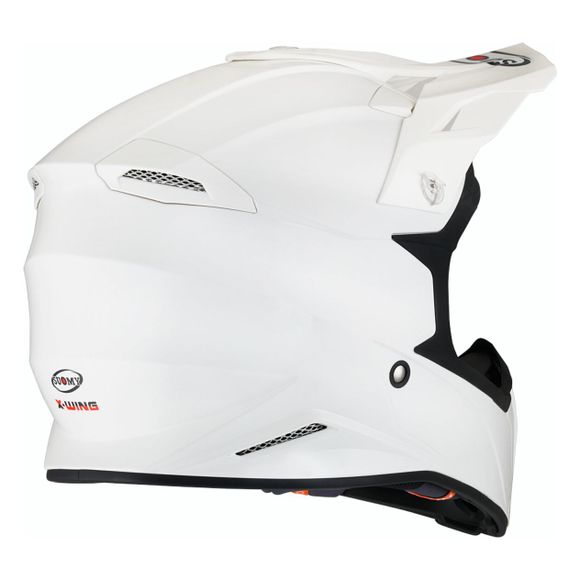 Suomy X-WING cross helmet - PLAIN 2024 - WhiteRef: SU0427