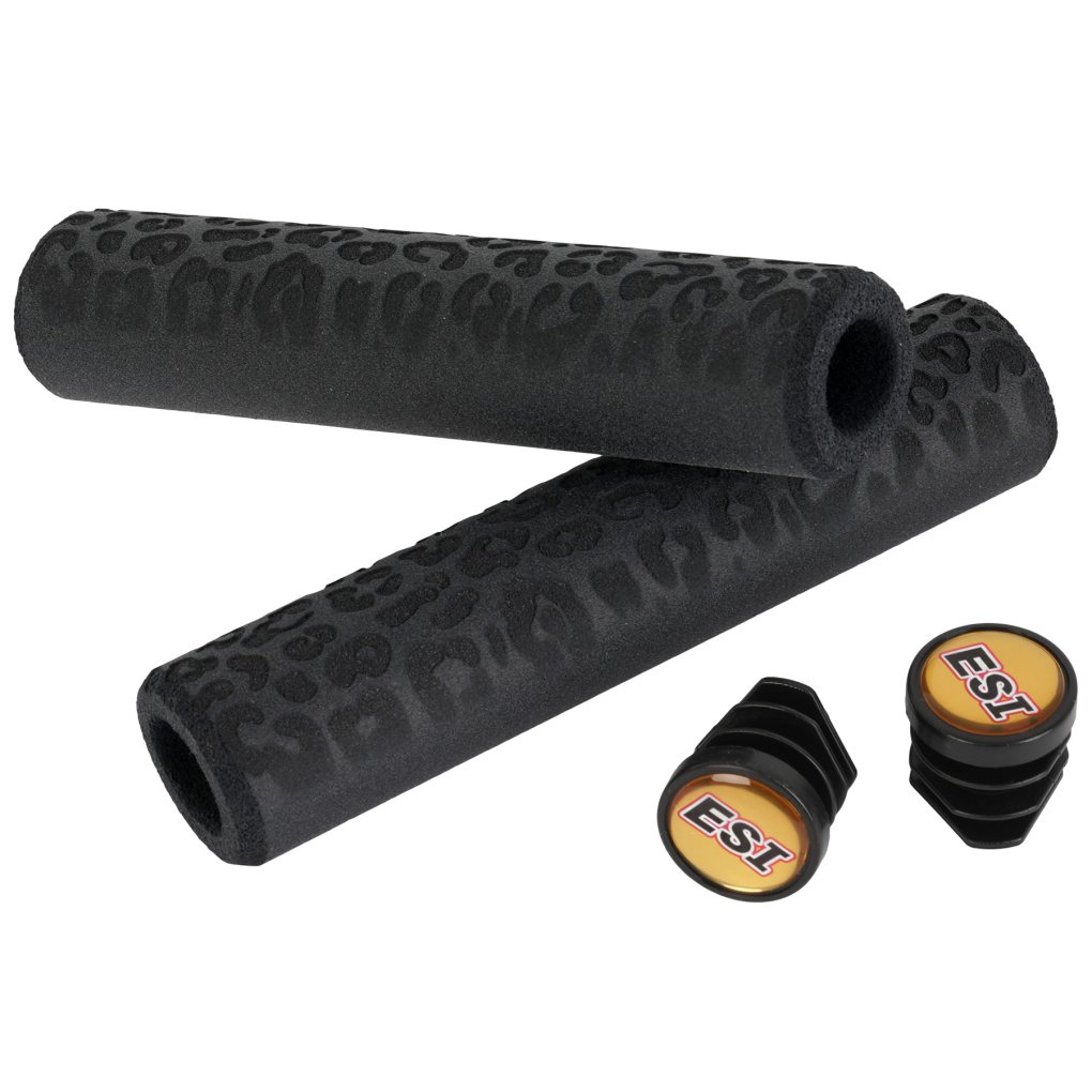 ESI Grips Extra Chunky Handlebar Grips - Signature Series - Leopard Black