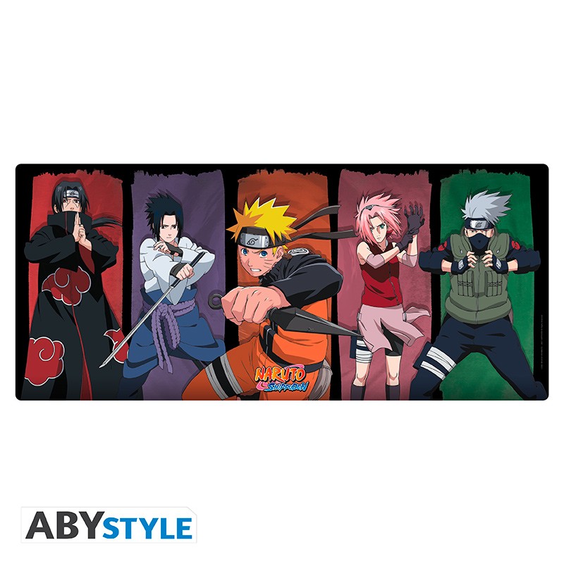 NARUTO SHIPPUDEN Mousepad XXL Group