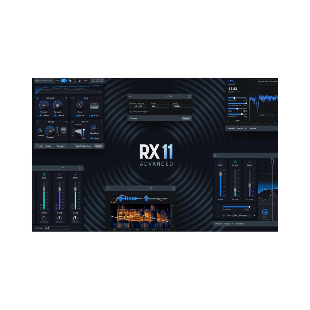 iZotope RX 11 Adv UG RX Adv / PPS – Thomann Ireland