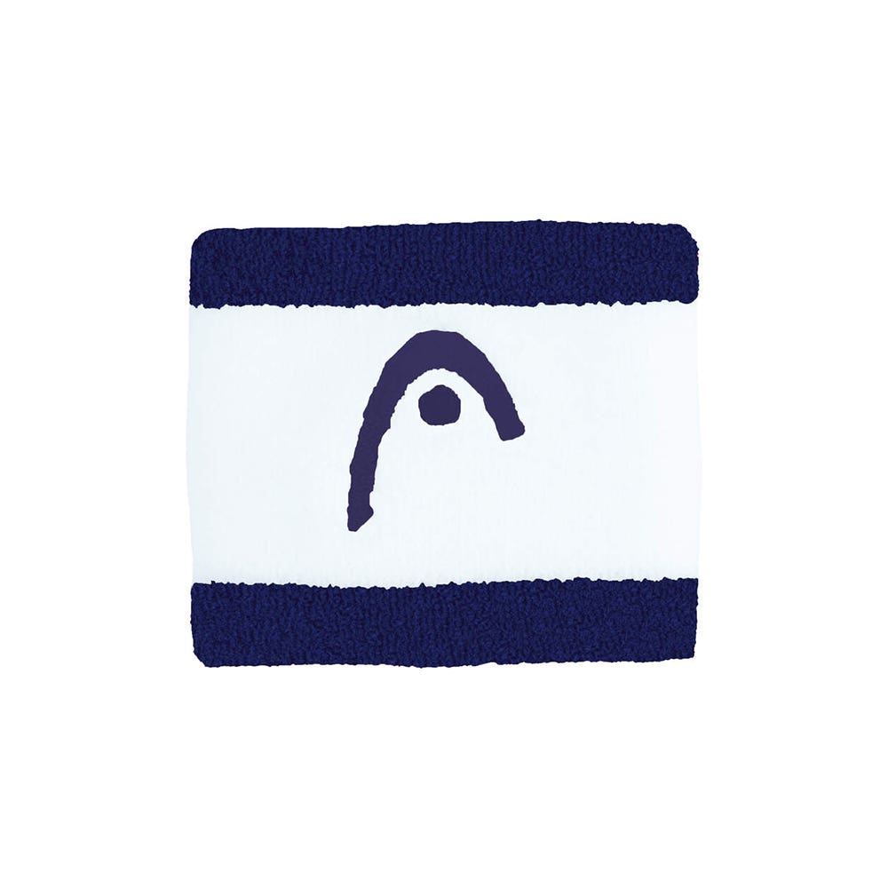 HEAD STRIPED WRISTBAND 2.5 NAVY BLUE