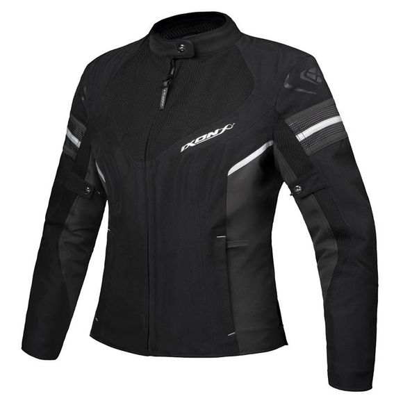 Ixon ILANA EVO Motorcycle Jacket - Black / GreyRef: IX1587