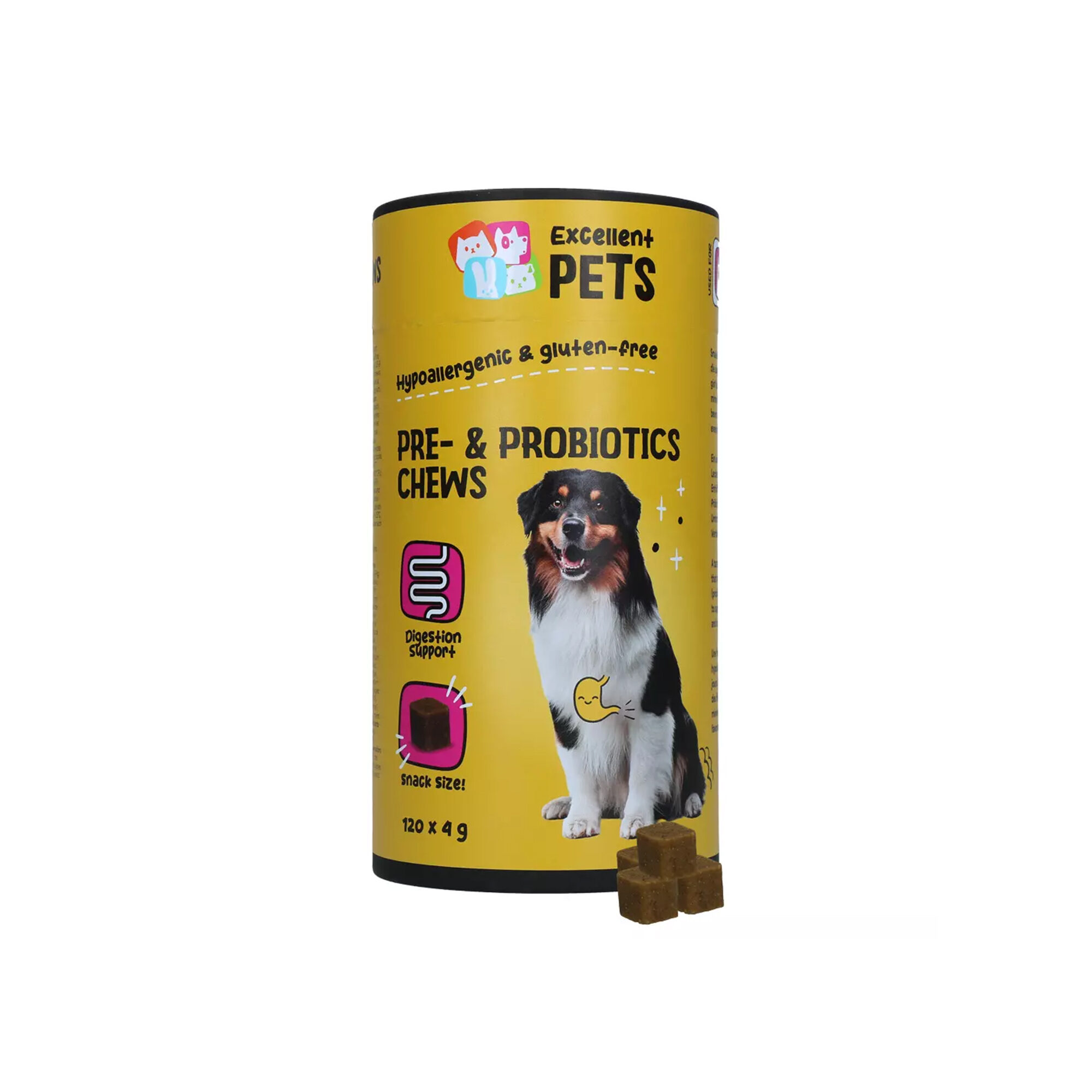 Excellent Pets Pre- & Probiotica Chews - 60 pieces
