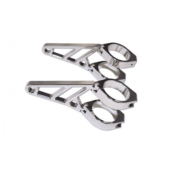 Universal Highsider Cnc Aluminum Headlight Support - GrayRef: HGI0084