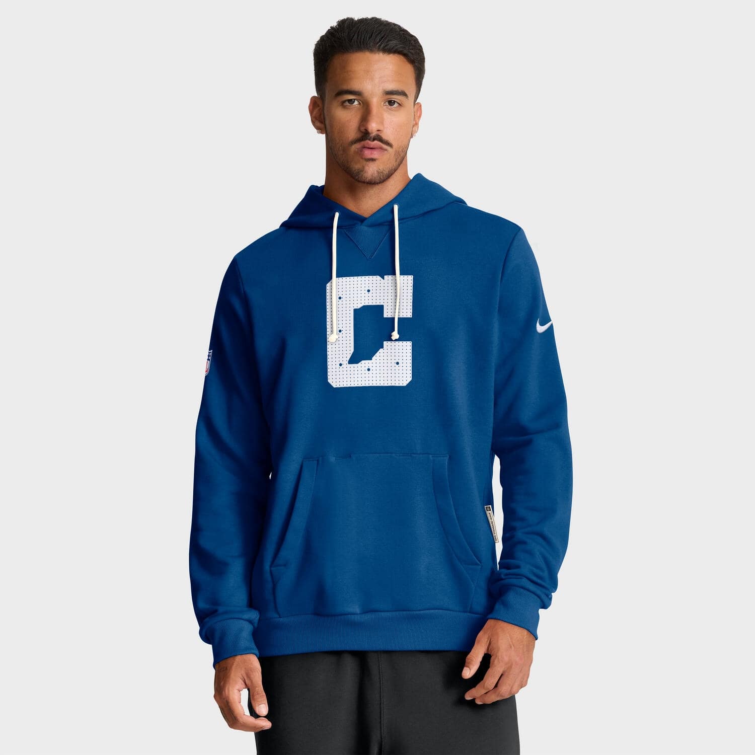 Indianapolis Colts 2025 NFL Sideline Standard Issue Hoodie Blue