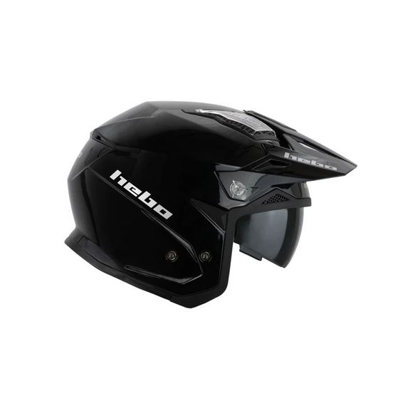 Hebo V6 Mono 2025 trial helmet - BlackRef: HBO0426