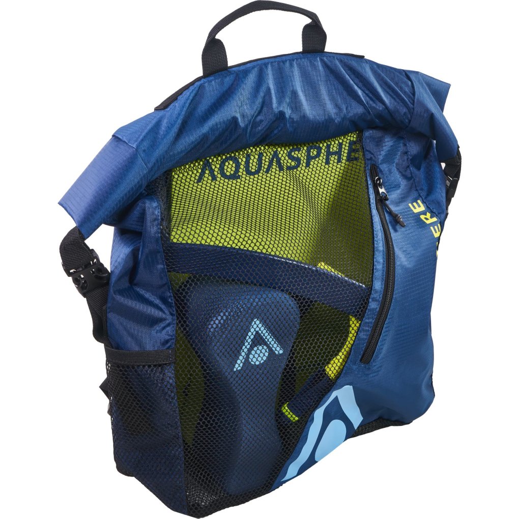 AQUASPHERE Gear Mesh Backpack 30L - Navy Blue/Black