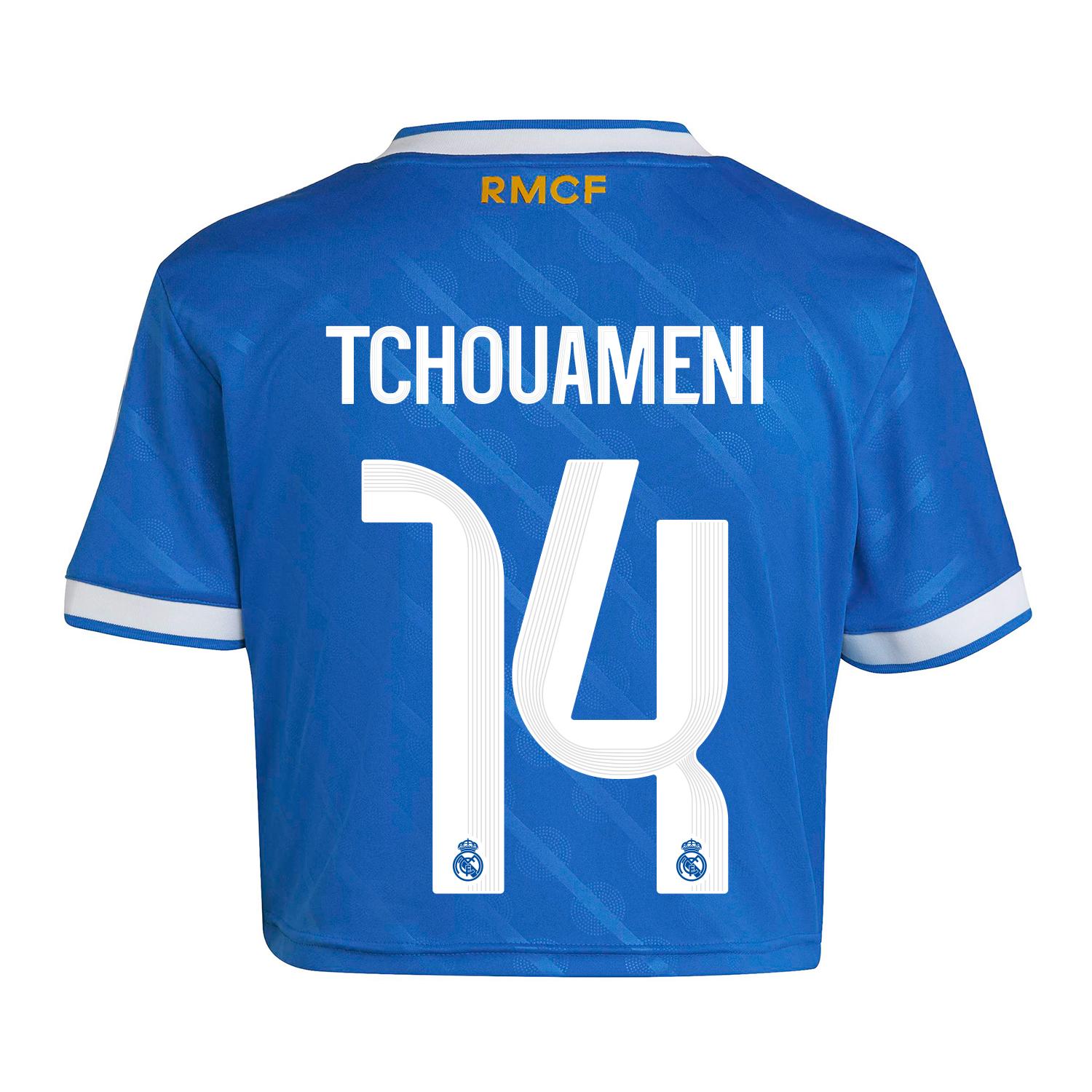 Womens Third Crop Shirt 25/26 Blue