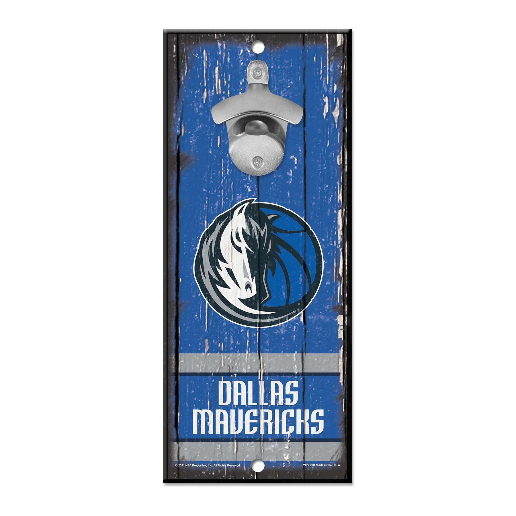 Dallas Mavericks WinCraft NBA Bottle Opener Sign