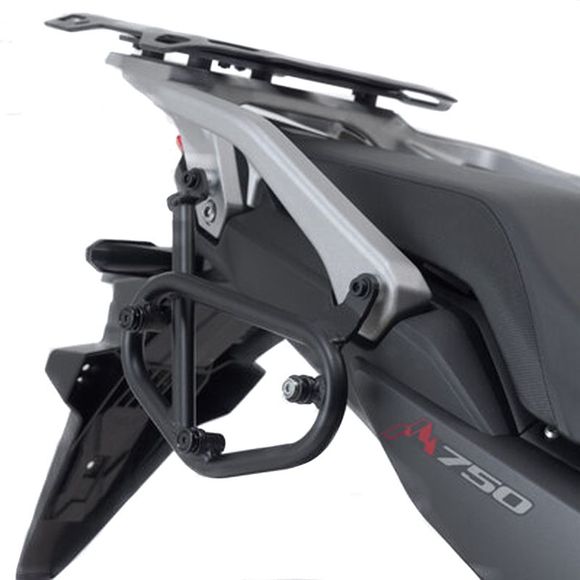 SW-MOTECH SysBag WP M/M Saddlebags (17-23 liters x 2) complete with mount - BlackHONDA 750 XL 750 TRANSALP - 2023 - 2025Ref: SWM0127 / BC.SYS.01.070.31000/B