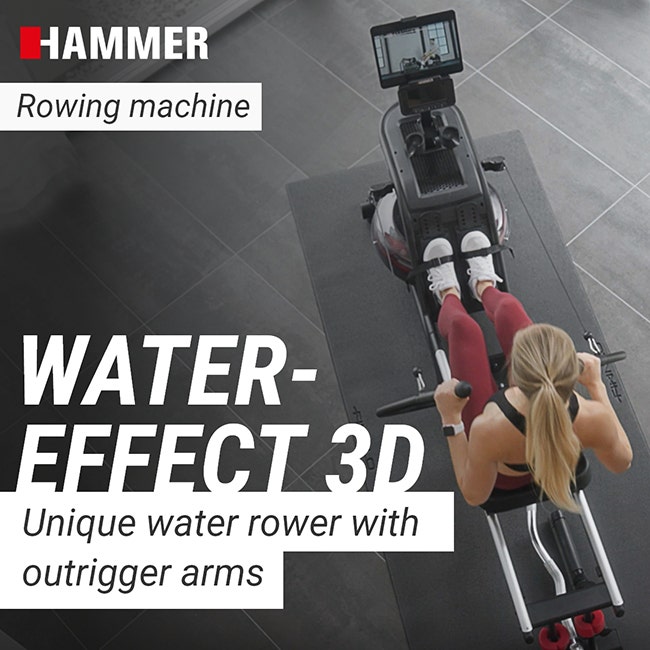 Water Rowing Machine WaterEffect 3D