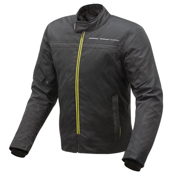 Blouson Moto Tucano Urbano ROCKET HYDROSCUD® - Noir / JauneRef : TR0350