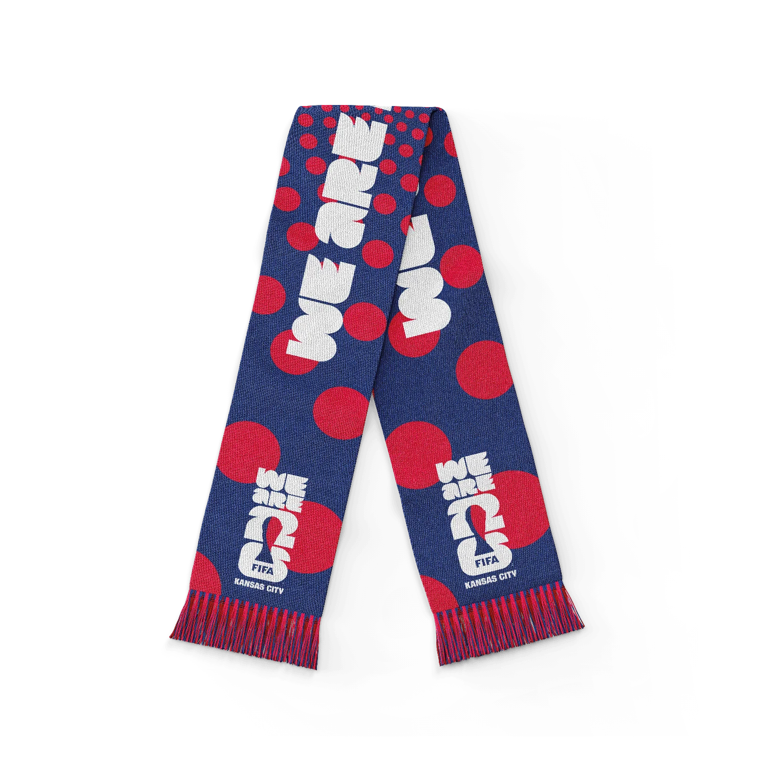 2026 Soccer Fan Collection Host City Kansas City Scarf