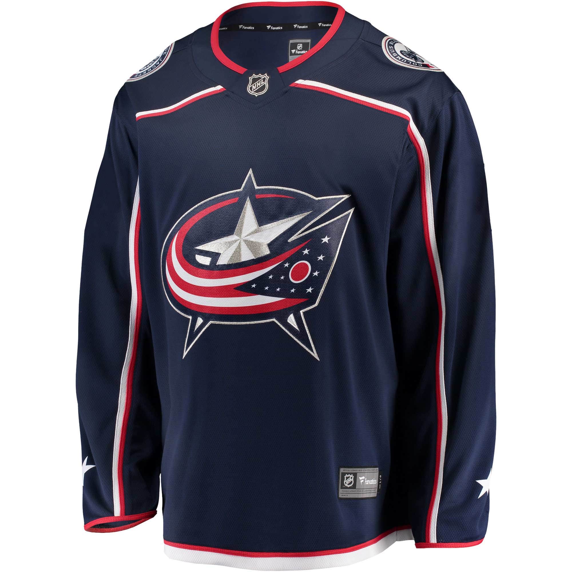 Columbus Blue Jackets Fanatics Breakaway NHL Jersey Home Navy