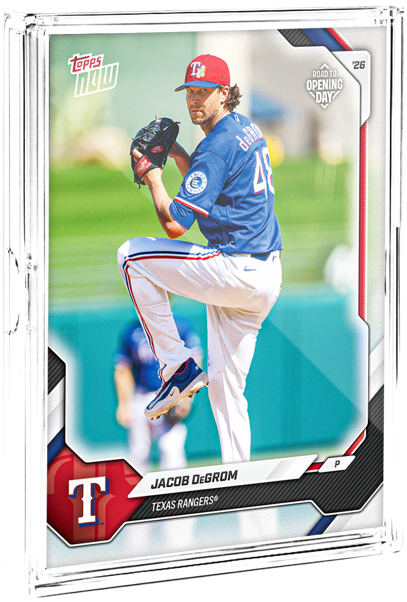 2026 Texas Rangers MLB Topps NOW® Road To Opening Day 11-Card Team Set - PR: 705
