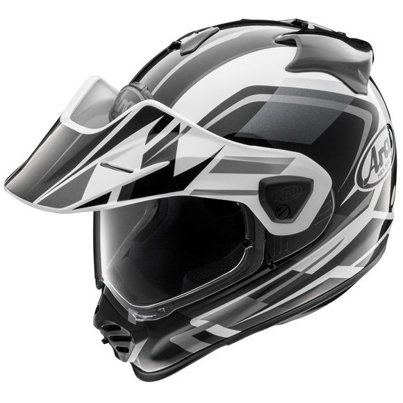 Casque intégral Arai TOUR-X5 - DISCOVERY - Blanc / NoirRef : AI0573-C42704