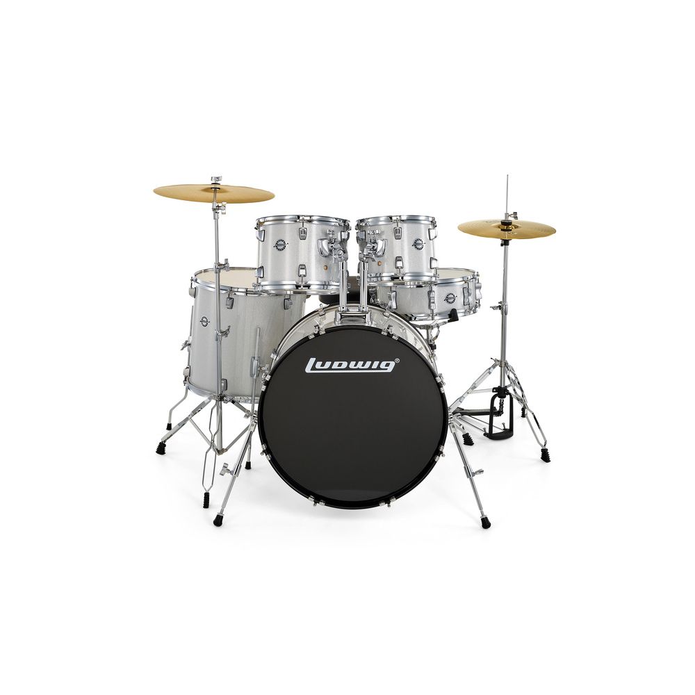 Ludwig Accent Drive 5pc Silver – Thomann Ireland