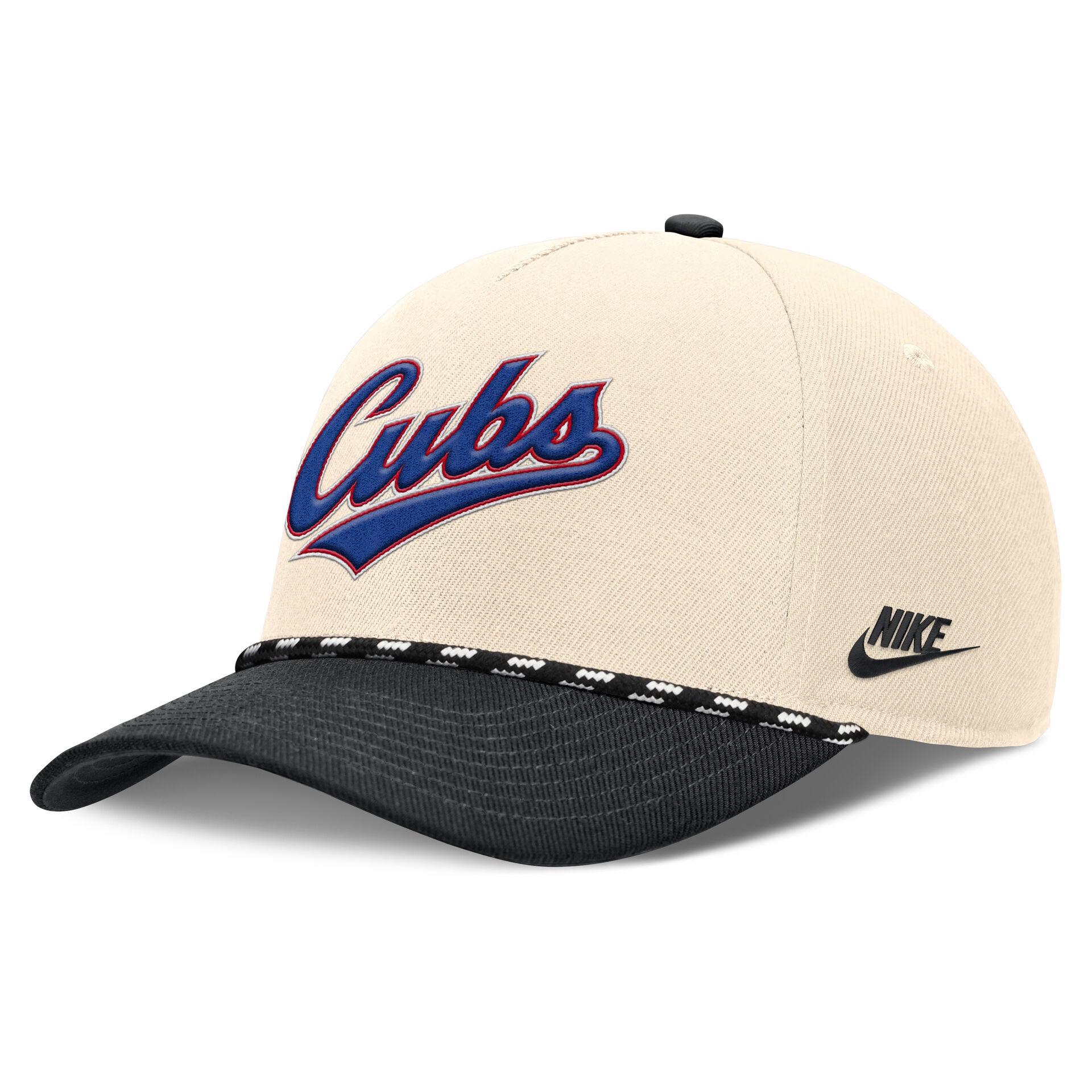 Chicago Cubs Cooperstown Rise Adjustable MLB Cap Natural