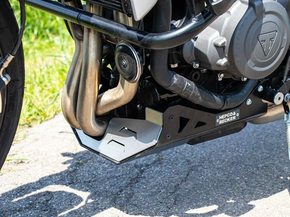 Hepco & Becker engine guard - black/silverTRIUMPH 660 TRIDENT 660 - 2021 - 2024Ref: Hbe06602A / 8107612 00 91